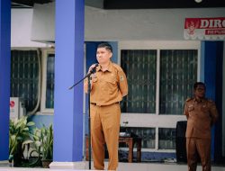 Tekankan Pentingnya Disiplin dan Kekompakan Kerja, Plt. Kadis Kominfosantik Sulteng Pimpin Apel