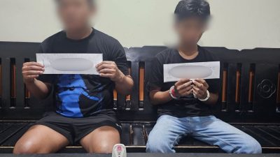 Dua Pelaku Ditangkap di Palu, Ditresnarkoba Polda Sulteng Gagalkan Peredaran Sabu 102 Gram