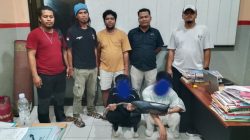 Dua Remaja Pencuri Knalpot Diamankan Tim Resmob Polres Touna