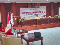 Hestiwati Nanga Erwin Pimpin PMI Parigi Moutong 2025–2030, Usung Lima Komitmen Kemanusiaan