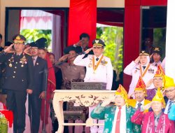 Khidmat Upacara HUT RI ke-80 di Sulteng, Semangat Bersatu Bergelora