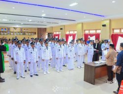 Bupati Amirudin Kukuhkan 32 Kepala Desa Banggai Perpanjangan Jabatan