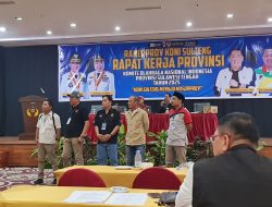 Rakerprov KONI Sulteng Panas, TPP Terpilih Lewat Voting Demokratis