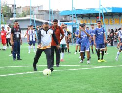 Kejati Sulteng Gelar Turnamen Mini Soccer Peringati Hari Bhakti