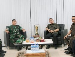 Kajati dan Pangdam Bahas Sinergi Jaga Stabilitas Sulteng
