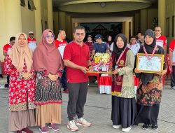 Bupati Boltara Lepas Kontingen dan Terima Penghargaan Literasi