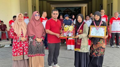 Bupati Boltara Lepas Kontingen dan Terima Penghargaan Literasi