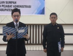 Bupati Verna Lantik Pejabat Baru Demi Poso Lebih Maju