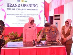 Kapolda Sulteng Resmikan Gedung Baru SPPG di Palu