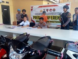 Polres Parimo, Bekuk Pelaku Pencurian Dengan Modus Tidur di Mushola SPBU