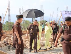 Kajati Sulteng Letakkan Batu Pertama Masjid Kejari Morowali