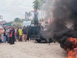 Aksi Damai Warga Torue Berjalan Tertib, Polisi Apresiasi Kolaborasi