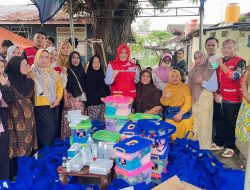 Pasca Kebakaran Asrama Parigi di Kota Palu, PMI Salurkan Bantuan