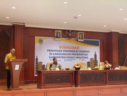 Sekda Parigi Moutong, Buka Secara Resmi Sosialisasi Penataan Perangkat Daerah
