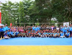 Ketua Cabor PBVSI Parigi Moutong, Resmi Buka Pertandingan Pada Porkab VI