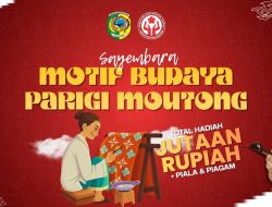Sayembara Motif Budaya Parigi Moutong Resmi Dibuka 2025