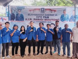 Babak Baru Bagi PAN Parigi Moutong Menetapkan Husen Mardjengi Sebagai Ketua