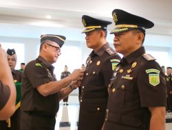 Kajati Sulteng Lantik Asisten Pengawasan dan Intelijen Baru