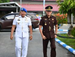 Kejati Sulteng Hadiri Sertijab Danlanal Palu Khidmat Perkuat Sinergi