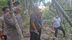 Pemadaman Karhulta di Desa Avolua Masih Manual, Bupati Parimo Turun Langsung Meninjau