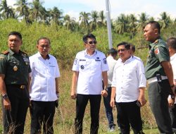 Pangdam XXIII Tinjau Lahan Hibah Pemda Parigi Moutong