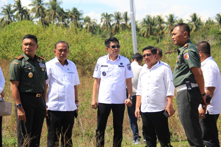 Pangdam XXIII Tinjau Lahan Hibah Pemda Parigi Moutong