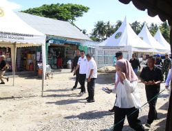 Bupati Erwin Tinjau Kesiapan Pasar Ramadhan Parigi