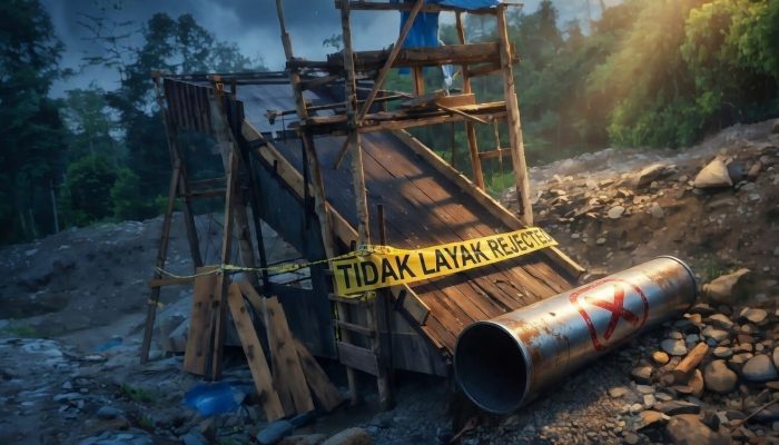 Kasus PETI Karya Mandiri di Parimo Tersandera Talang Jumbo Raksasa