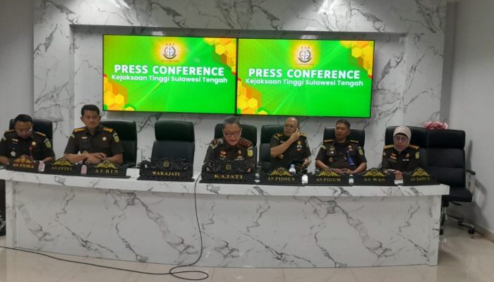 Kejati Sulteng Selamatkan Rp27 Miliar Kasus Korupsi Daerah