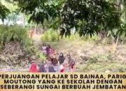 Jembatan Impian Siswa Bainaa Barat Mulai Dibangun Bersama