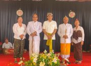 Bupati Erwin Burase Hadiri Dharma Santi Nyepi Parigi Moutong