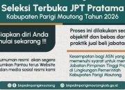 Seleksi Terbuka 19 Jabatan Tinggi Pratama Parigi Moutong Segera Dibuka