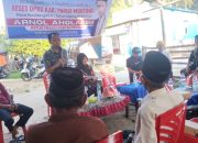 Reses Arnol Aholai Serap Aspirasi Strategis Warga Parigi Tengah