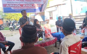 Reses Arnol Aholai Serap Aspirasi Strategis Warga Parigi Tengah