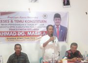 Reses Toribulu Serap Aspirasi, Fokus Pertanian, Nelayan, dan Kerja