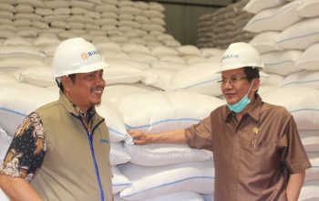 Longki Cek Stok Beras Bulog Parigi, Pastikan Aman