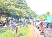 Erwin Burase Pimpin Kerja Bakti Massal Bersihkan Kawasan Perkantoran