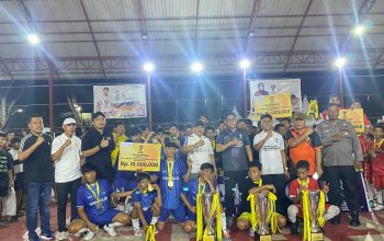 Abdul Sahid Tutup Turnamen Futsal Pelajar Parigi Moutong 2026