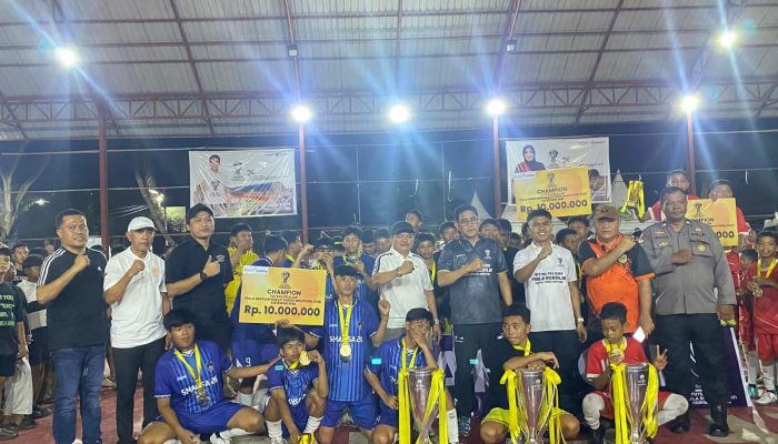 Abdul Sahid Tutup Turnamen Futsal Pelajar Parigi Moutong 2026