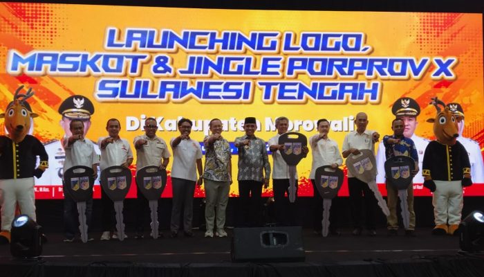 Anwar Hafid Resmi Luncurkan Identitas Porprov Sulteng di Morowali