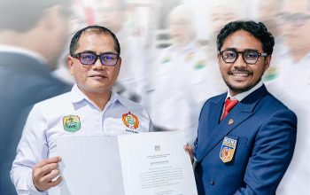 KONI Buol Dilantik, Bidik Lima Besar Porprov 2030 Mendatang