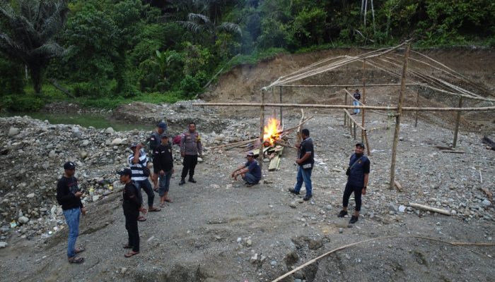 Polres Parimo Sisir Dugaan PETI di Desa Maleali