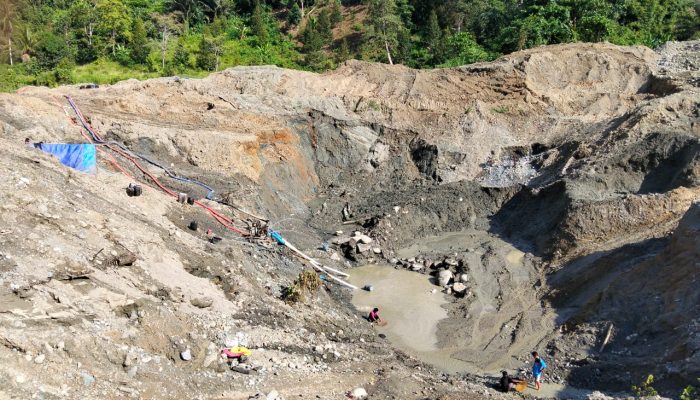 Solar Subsidi Diduga Biayai Tambang Emas Ilegal Sausu