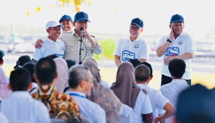 Prabowo Optimistis Indonesia Jadi Raja Udang Dunia Melalui Kebumen