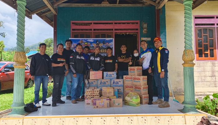 Solidaritas Bikers Yamaha Sulteng Ringankan Korban Gempa Sigi