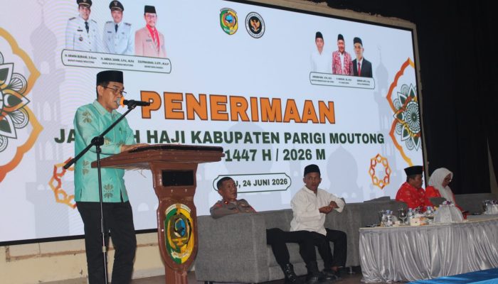Bupati Erwin Burase Sambut Hangat Kepulangan Jema’ah Haji Parigi Moutong Bersyukur