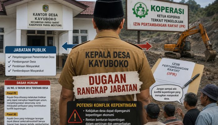 Sorotan Publik Mengarah Pada Dugaan Rangkap Jabatan Kades