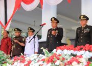 Wabup Abdul Sahid Hadiri Hari Bhayangkara Perkuat Sinergi Keamanan Daerah Bersama