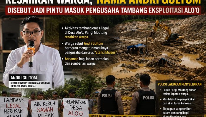 Warga Soroti Tambang Alo’o Polisi Selidiki Dugaan Keterlibatan Sejumlah Pihak