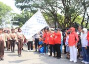 Ratusan Pelajar Parigi Moutong Semarakkan Gerak Jalan Kemerdekaan